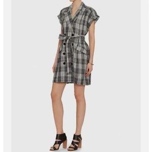 Marissa Webb Fulton Plaid Dress